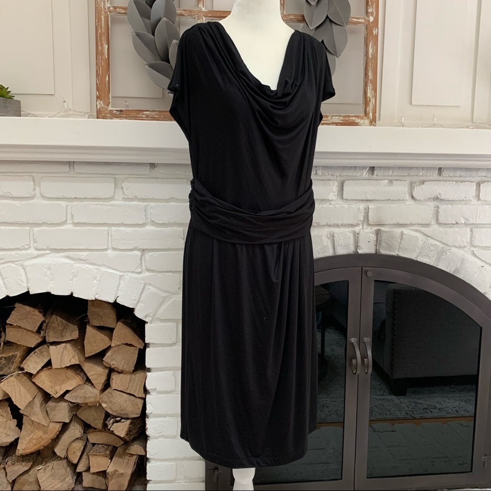 DKNY | Jersey Cowl Neck Dress